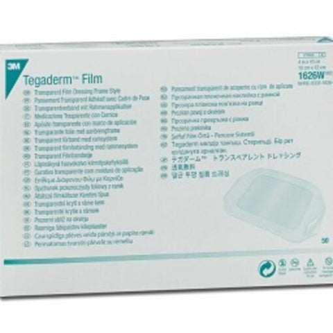 3m Deursigtige filmverband, 10cm x 12cm