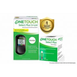 Glucometer One-Touch Select Plus Simple Glucometer