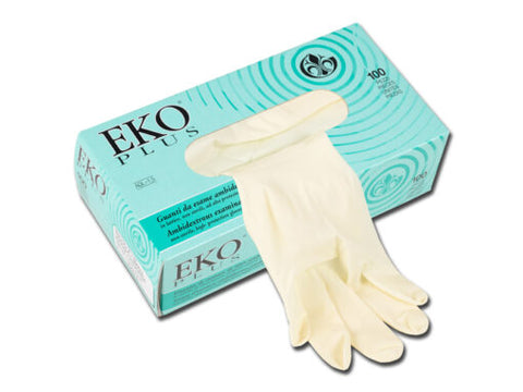 Latex handskoene – ekstra groot