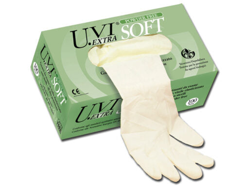 Vinyl Gloves – Powder Free Elasticised – Large