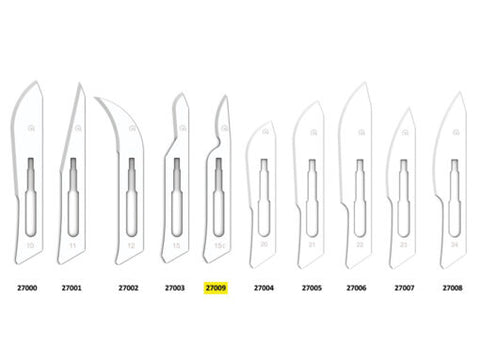 Carbon Steel Blades N. 15C – Sterile