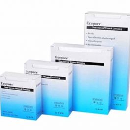 Wound Dressing Ecopore Non Woven Wound Dressing 10cm x 25cm