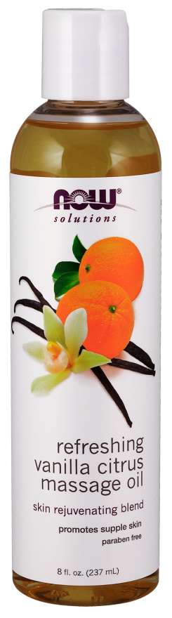 Now Solutions Vanilla Sitrus Massage Oil