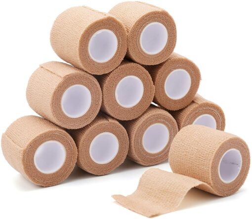 Self Adherent Cohesive Wrap Bandage – 4, Tan