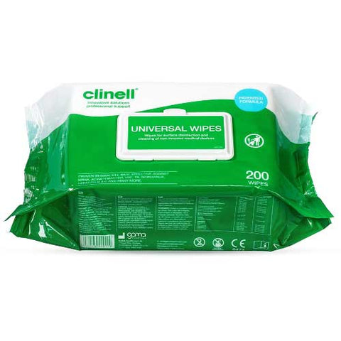 Clinell Universal Sanitizing Wipes 200 stuks