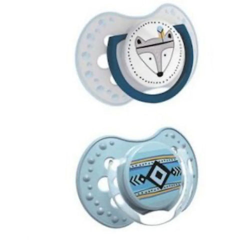 Lovi Dyn Soother Silicone 3-6M (2 Stks) Indiese Somer- 22856B