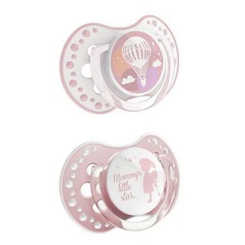 Lovi Dyn Soother Silicone Lovi 0-3M (2 Stks) Pride & Joy-22844G