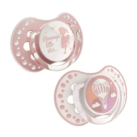 Lovi Dyn Soother Silicone Lovi 3-6M (2 stuks) Pride & Joy-22845G