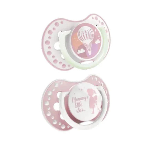 Lovi Dyn Soother Silicone Lovi 6-18M (2 stuks) Pride & Joy-22846G