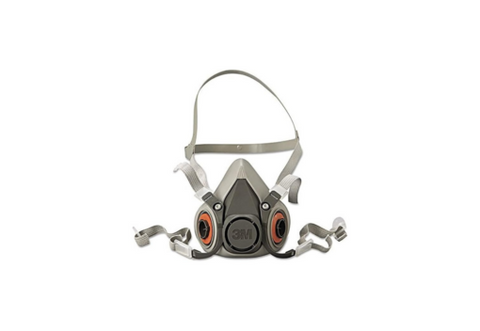 Herbruikbare halfgesigmasker-respirator, handelsmerk: 3 M, model: 6200- Medium