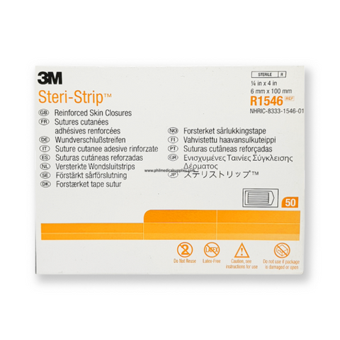 3M Steristrips Versterk R1546 1/4 x 4” 50's