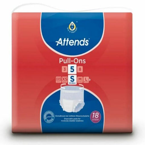 Attends – Pull On Plus P 5 Small – عبوة من 21 قطعة