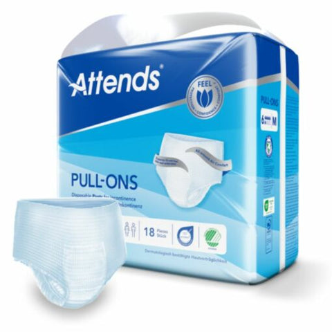 Attends – Pull Ons 6 Medium – عبوة من 18 قطعة