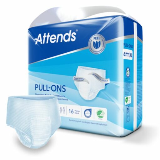 Attends – Pull Ons 6 XL – عبوة من 16 قطعة