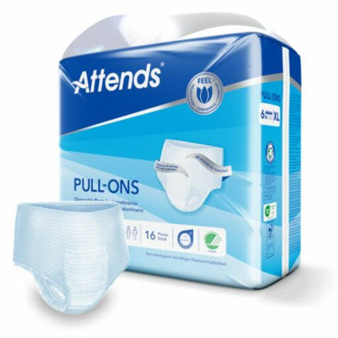 Attends – Pull Ons 6 XL – عبوة من 16 قطعة