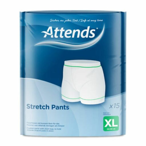 Attends – بنطلون مطاطي، مقاس XL – 15 قطعة