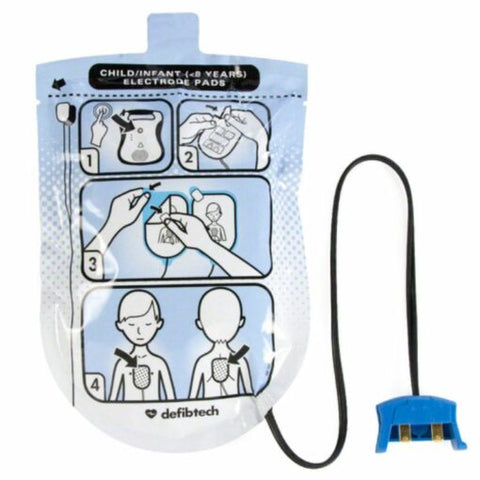 Defibtech – Lifeline Auto AED Pediatric Electrode Pads – DDP-200P