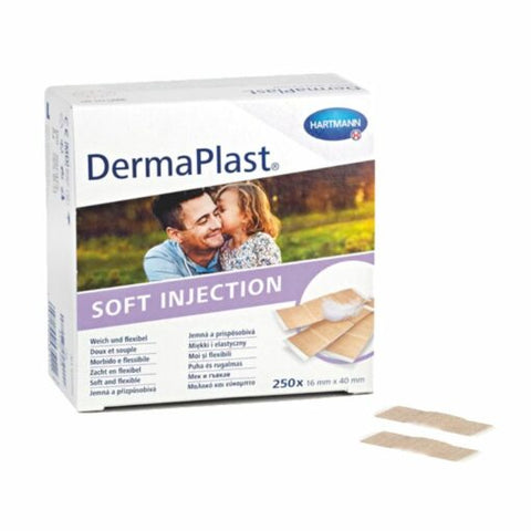 Dermaplast – Sagte inspuitpleisters, 250 stuks – 535381