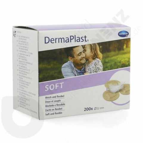 Dermaplast – Sagte pleister, 200 stuks – 535382