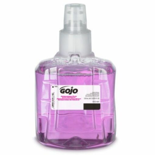 GOJO – عبوة إعادة تعبئة غسول اليدين المضاد للبكتيريا برائحة البرقوق من LTX، 1200 مل – 1912-02