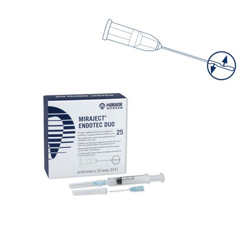 Hager & Werken – Miraject Endotec Luer 27 مقياس Ø 0.4 مم L25 مم