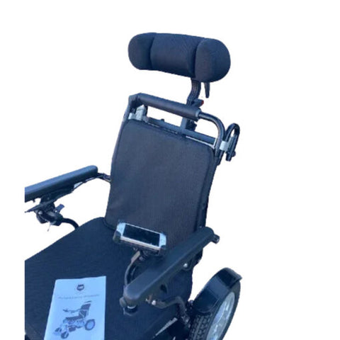 Kopstut ondersteuning vir rolstoele en mobiliteit bromponies