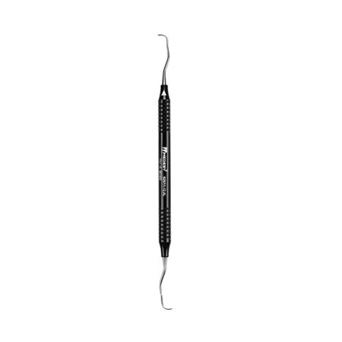 Medesy Curette Gracey 11/12 Aluminium Swart