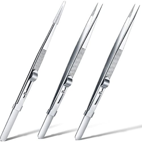 Medesy – Tweezer Round Diamond Curved