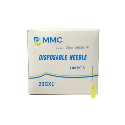 MMC – Weggooibare naald, 20G x 1”, EO steriel – GENC-1021