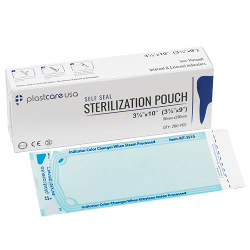 Mmc Usa – Sterilisasiesakkie (selfseëlende plat sakkie) – 90X165Mm