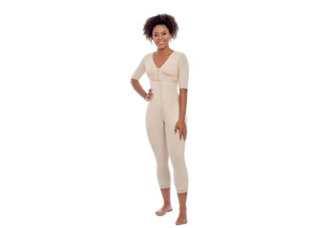 MS Contours 11424 Full Body Onder Knie Faja met Moue Kompressie Kledingstuk