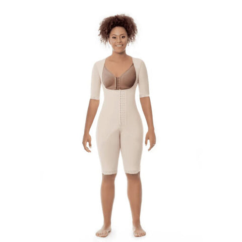 MS Contours 11523 Stage 2 NSP Braless Full Body Bo Knie Faja met Moue Kompressie Kledingstuk