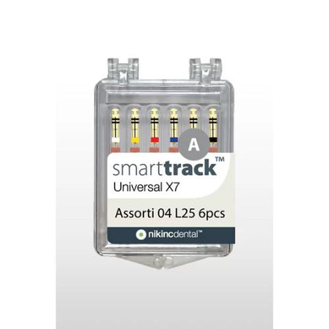 NikincDental – ملفات دوارة Smart Track X7 04-L25 متنوعة عالمية