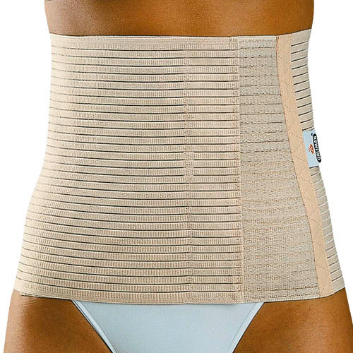 Orliman – Elastiese buikband, grootte 5, 107-115 cm, beige – BE-300