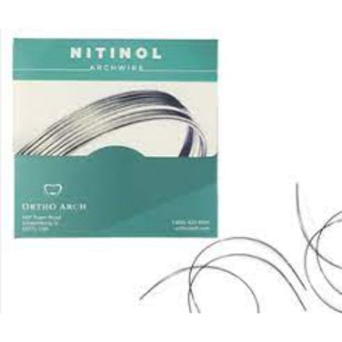 Ortho Arch - Super Elastiese Nitinol ronde globale vorm