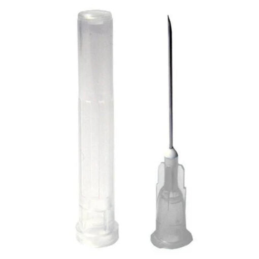 Oksimed – Grys besproeiingsnaald 27 g, 100 stuks/pkt – OM-20177