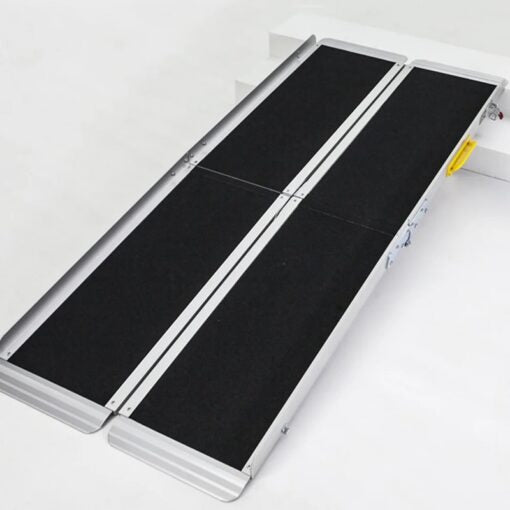 Draagbare liggewig aluminium oprit rolstoel