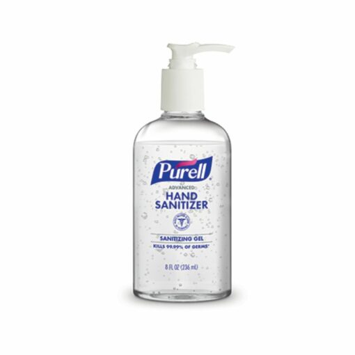 Purell – جل مطهر لليدين متطور للاستخدام على سطح الطاولة مع مضخة، 236 مل – 4040-12