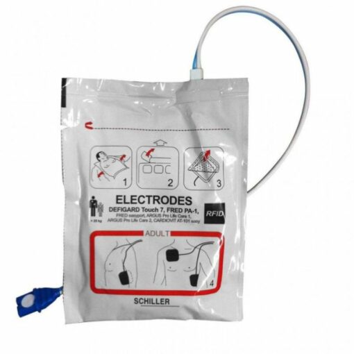 Schiller – Adult Defibrillation Pads with RFID Tag