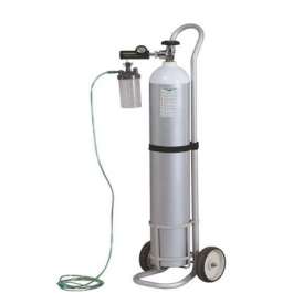 Oxygen Cylinders Aluminum Cylinders 4.5 L Set with trolley