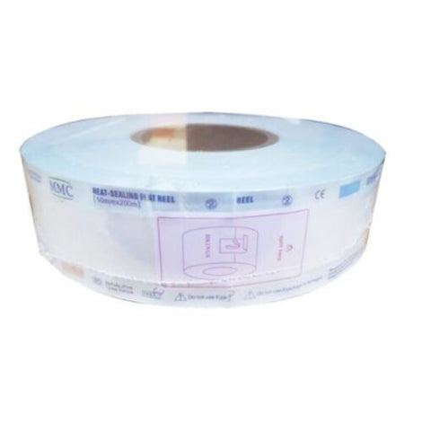 Sterilization Reel Heat Sealing Flat Reel, Paper + Blue Film – 300mmx200m