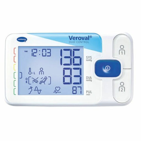 Veroval – جهاز قياس ضغط الدم Duo Control P1، متوسط الحجم – HTC.925506.A