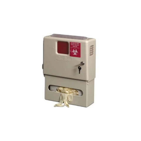 Muur Mount Sharp Box Holder Met Handskoene Holder