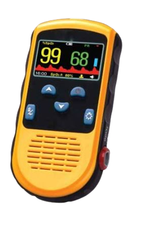 PC-66B HAND HELD PULSE OXIMETER WITH ADULT PROBE - 1