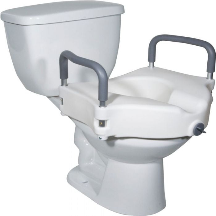 Raised Toilet Seat 5" inch height  - 1 set