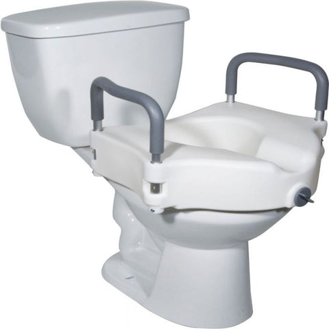 Raised Toilet Seat 5" inch height  - 1 set