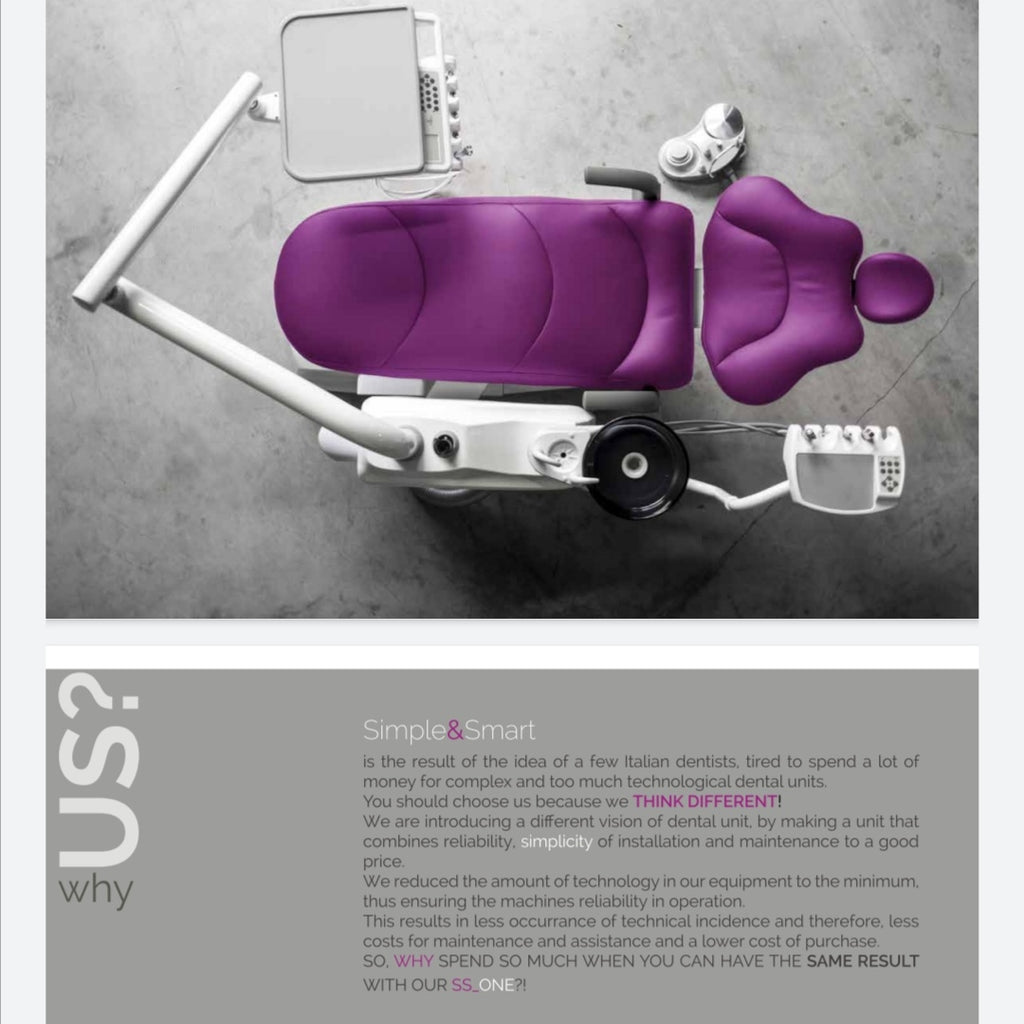 DENTAL TREATMENT UNIT Model Italy  - 1 set