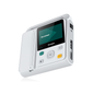 Medical-grade ECG device measuring heart rhythms and electrical activity