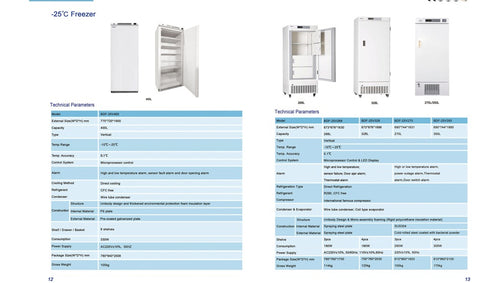 -25℃ Freezer BDF-25V 270 		 - 5