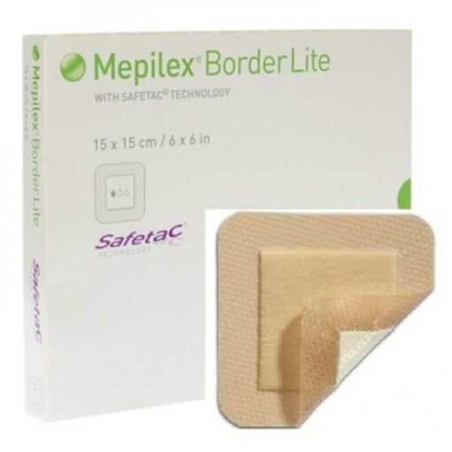 Border Lite Foam Dressing 15cm x 15cm